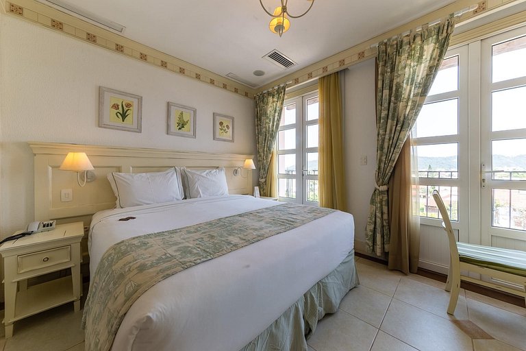 Studio em Jurerê resort com melhor vista mar ILC3413 Seazone