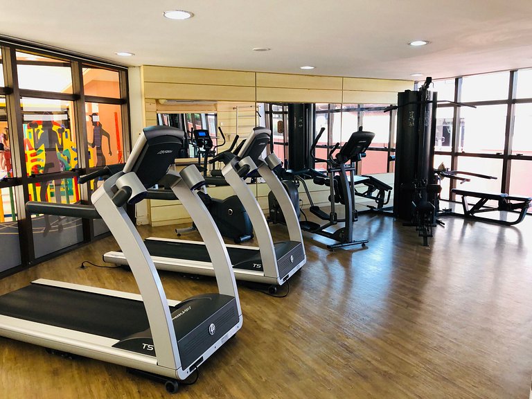 Apartamento em Jurerê melhor resort vista mar JBV242 Seazone