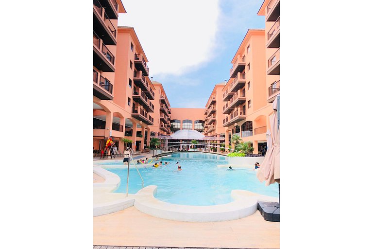 Apartamento en Jurerê mejor resort vista mar JBV242 Seazone