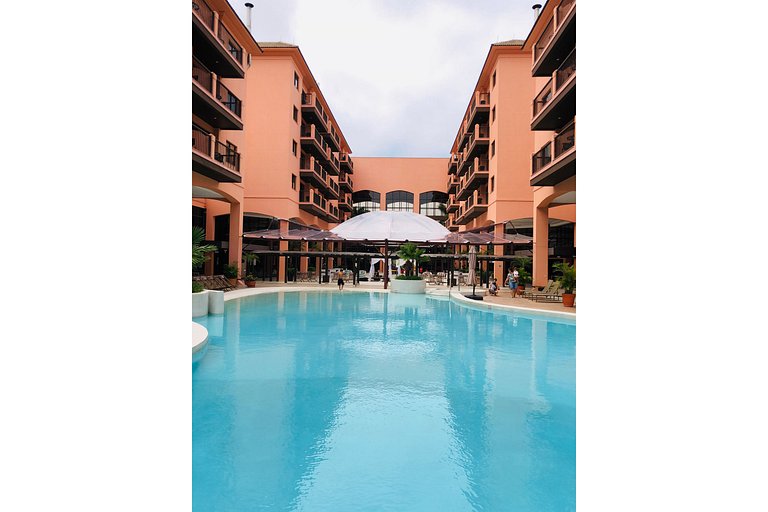 Apartamento em Jurerê melhor resort vista mar JBV242 Seazone