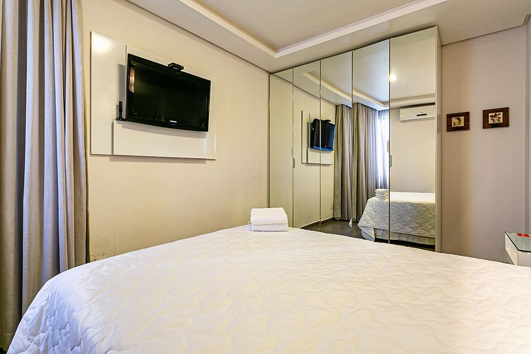 Apartamento em Jurerê espetacular vista mar JBM202 Seazone