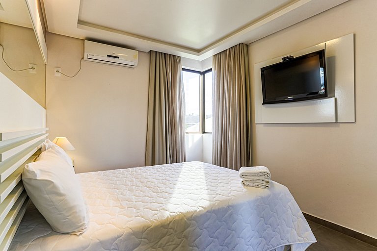 Apartamento em Jurerê espetacular vista mar JBM202 Seazone