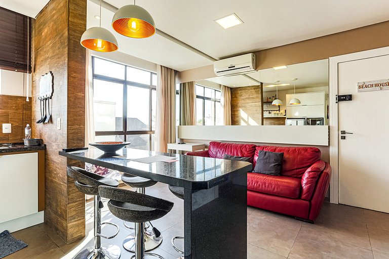 Apartamento en Jurerê espectacular vista mar JBM202 Seazone