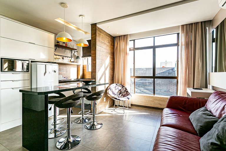 Apartamento em Jurerê espetacular vista mar JBM202 Seazone