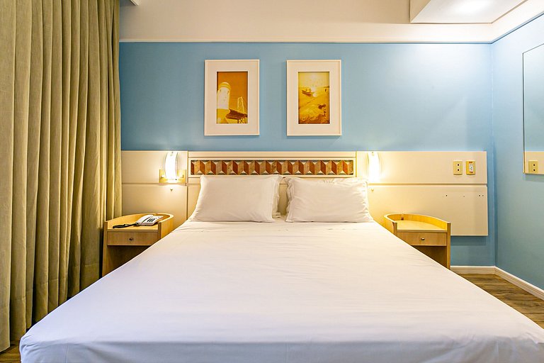 Apartamento em Jurerê melhor resort vista mar JBV242 Seazone