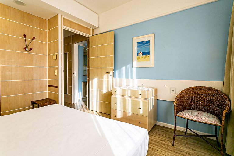 Apartamento em Jurerê melhor resort vista mar JBV242 Seazone