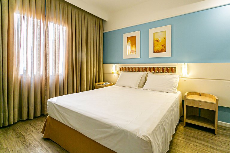 Apartamento em Jurerê melhor resort vista mar JBV242 Seazone