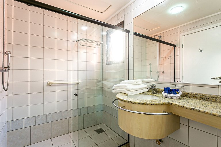 Apartamento en Jurerê mejor resort vista mar JBV242 Seazone