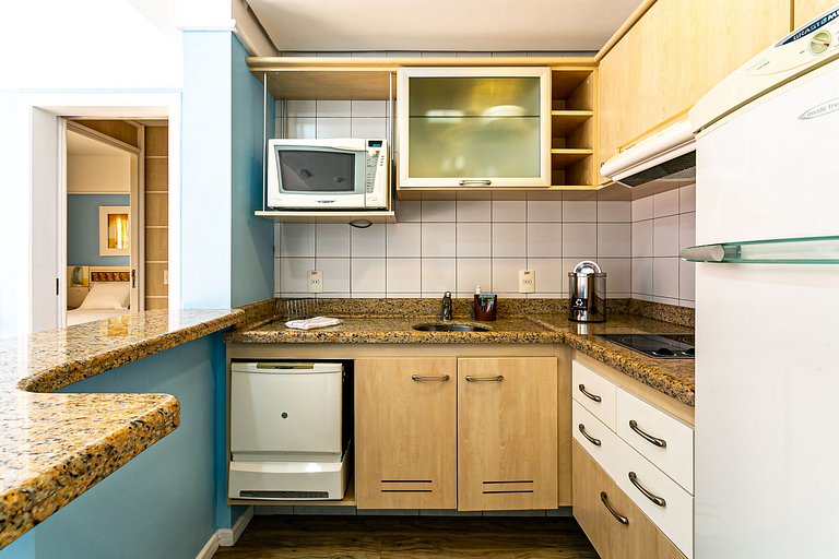 Apartamento en Jurerê mejor resort vista mar JBV242 Seazone