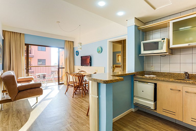 Apartamento en Jurerê mejor resort vista mar JBV242 Seazone