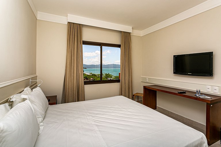 Apartamento en Jurerê mejor suite vista mar JBV327 Seazone