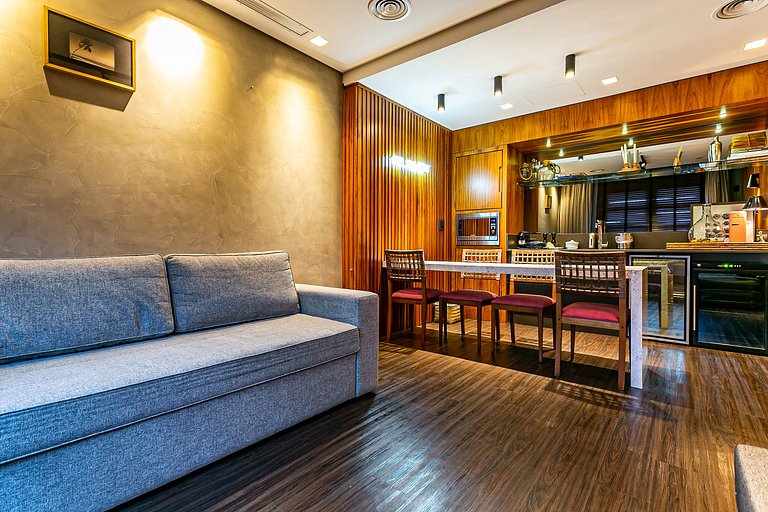 Estudio en Jurerê cobertura en resort de lujo ILC3503Seazone