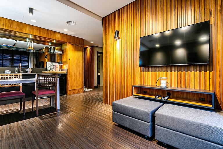 Estudio en Jurerê cobertura en resort de lujo ILC3503Seazone