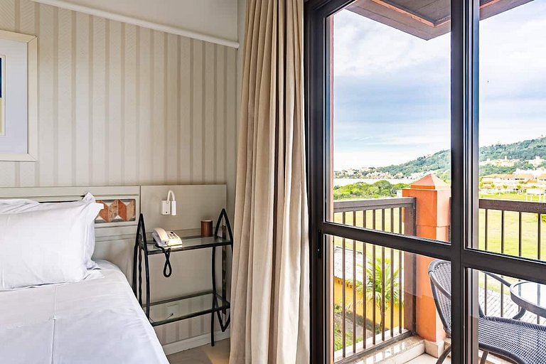 Estudio en Jurerê excelente vista mar resort JBV155 Seazone