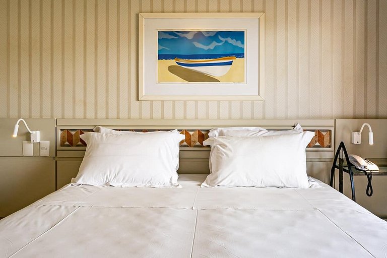 Studio em Jurerê excelente vista mar em resort JBV155Seazone