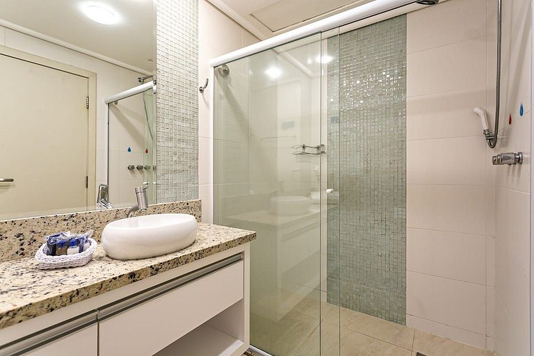 Estudio en Jurerê excelente vista mar resort JBV155 Seazone