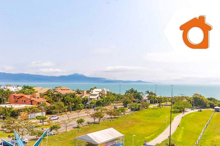Studio em Jurerê resort com melhor vista mar ILC3413 Seazone