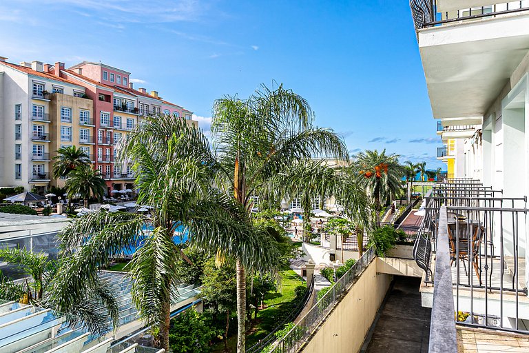 Suíte em Jurerê melhor resort beira mar ILC2108 Seazone