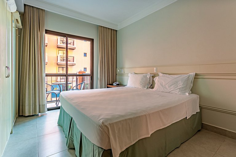 Studio em Jurerê aconchegante em resort luxo JBV115 Seazone