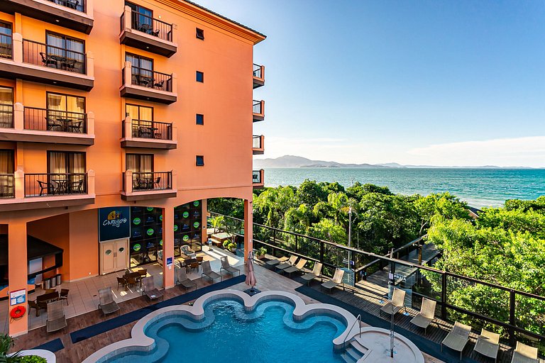 Estudio en Jurerê acogedor en resort de lujo JBV115 Seazone