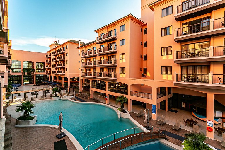 Studio em Jurerê aconchegante em resort luxo JBV115 Seazone