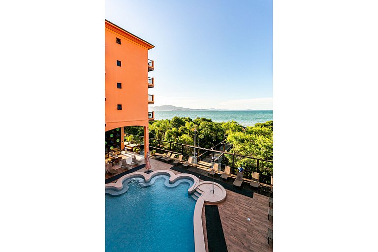 Estudio en Jurerê acogedor en resort de lujo JBV115 Seazone