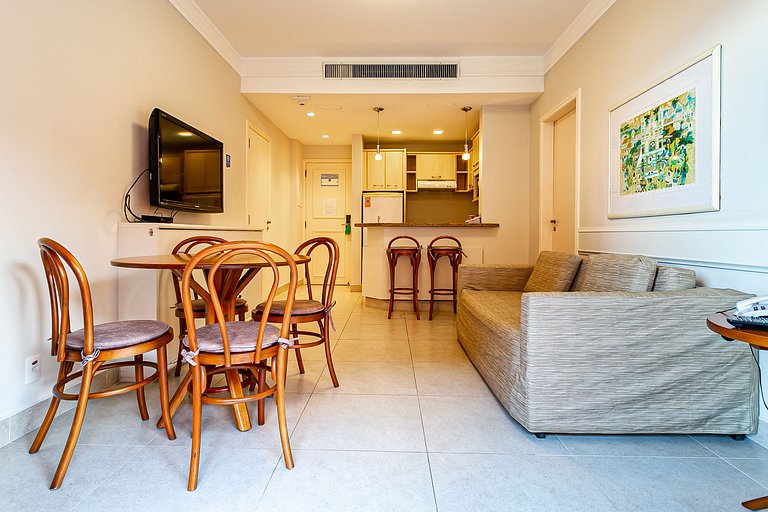 Suite en Jurerê resort de lujo pie en la arena JBV108Seazone