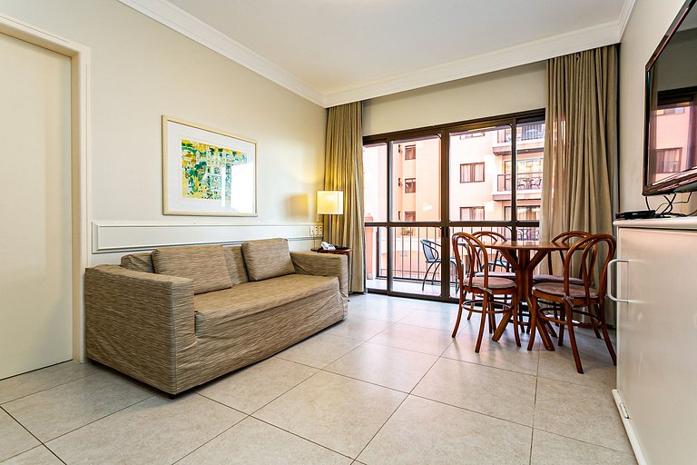 Suite en Jurerê resort de lujo pie en la arena JBV108Seazone