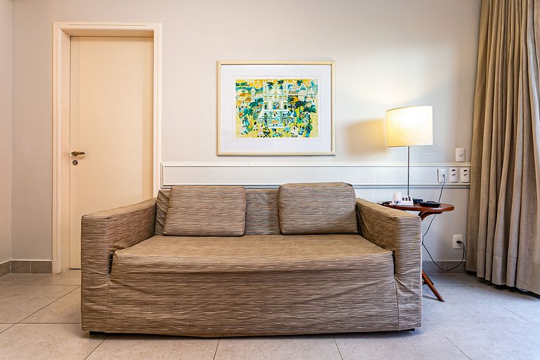 Suite en Jurerê resort de lujo pie en la arena JBV108Seazone