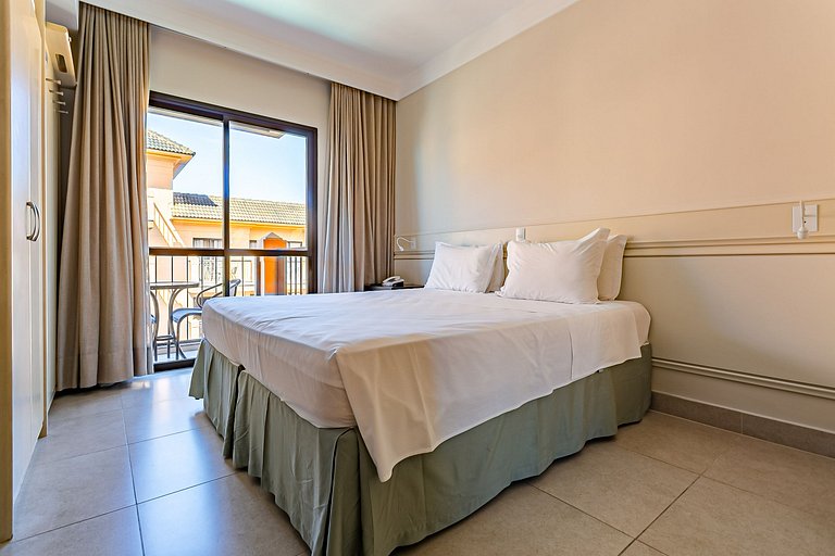 Studio em Jurerê com vista piscina em resort JBV334 Seazone