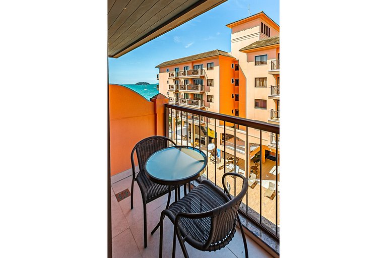 Studio em Jurerê com vista piscina em resort JBV334 Seazone