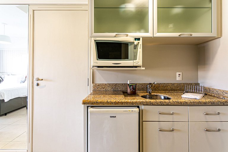 Estudio en Jurerê excelente vista mar resort JBV155 Seazone