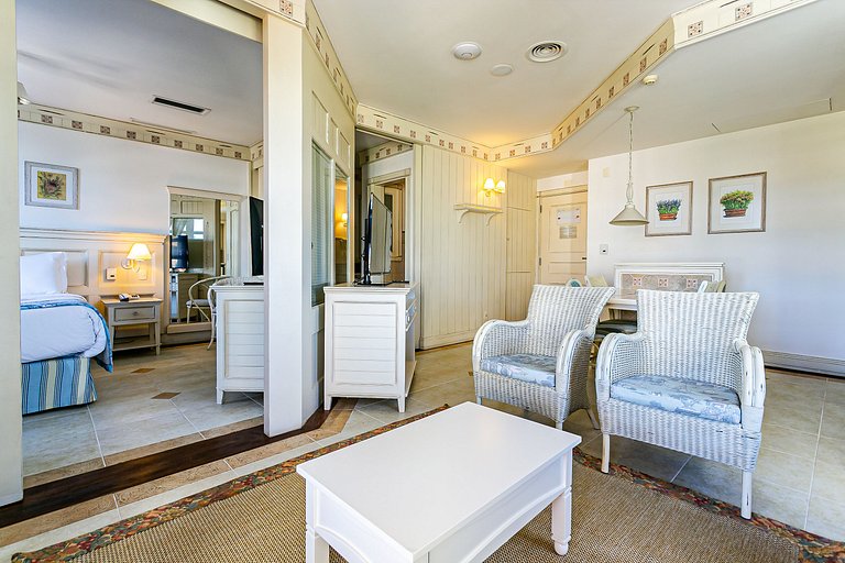 Suíte c/ vista mar em resort de luxo ILC4115