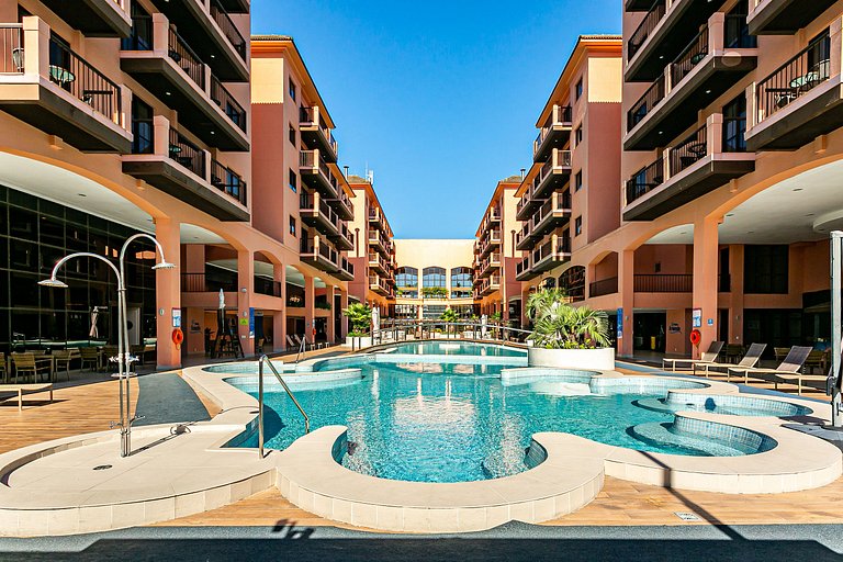 Estudio en Jurerê vista mar y piscina resort JBV134 Seazone