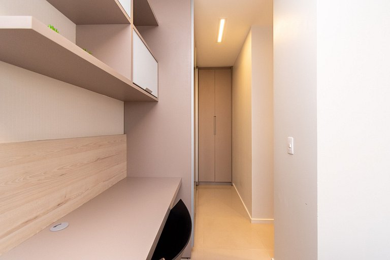 Flat no Ed Metropolitan no Jardim Goiás - MSSO0902