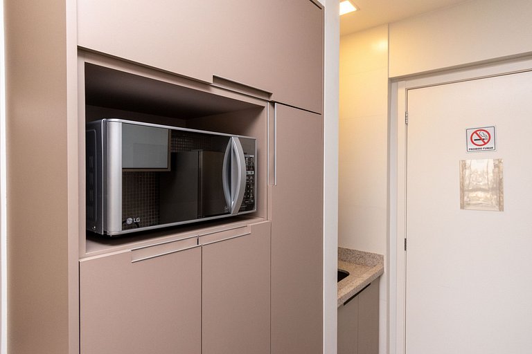 Flat no Ed Metropolitan no Jardim Goiás - MSSO0902