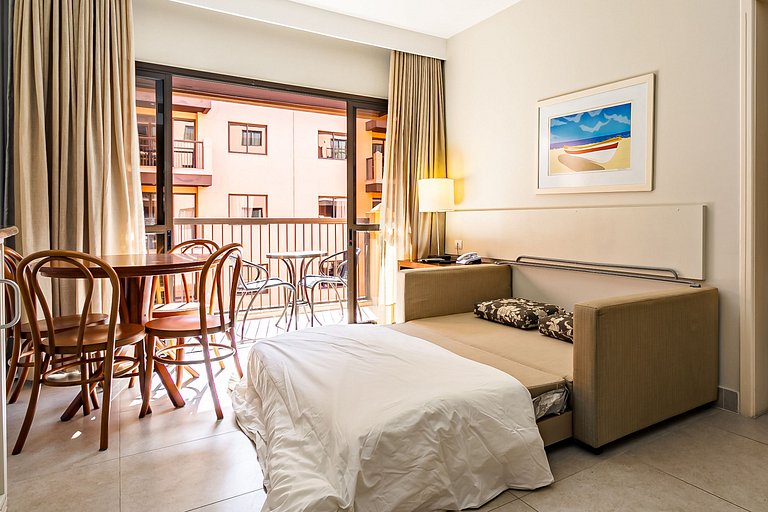 Estudio en Jurerê suite hermosa vista resort JBV252 Seazone