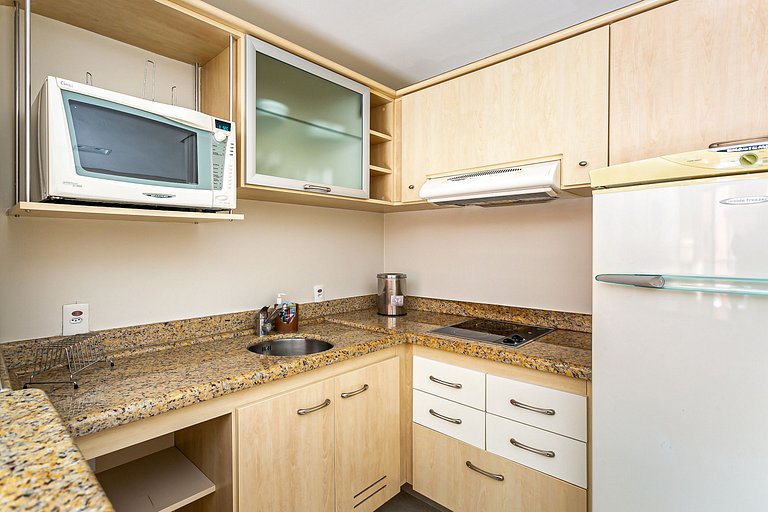 Studio em Jurerê suíte com linda vista resort JBV252 Seazone