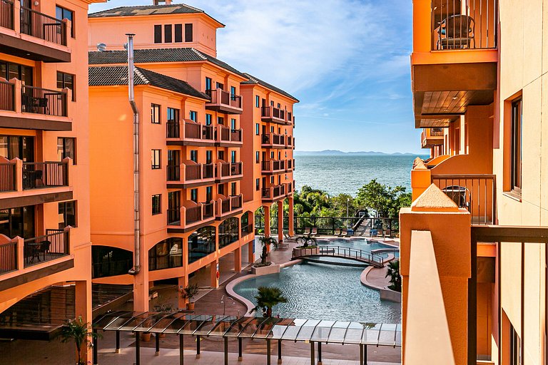 Estudio en Jurerê suite hermosa vista resort JBV252 Seazone