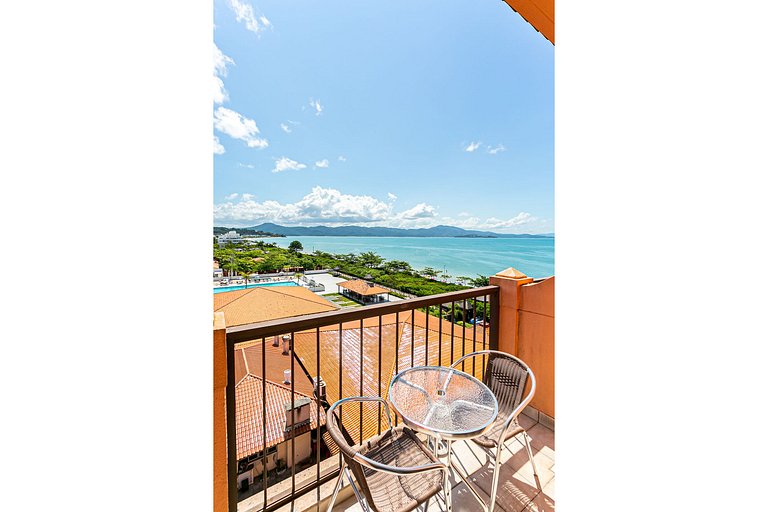 Studio com vista mar em resort na praia JBV433 Seazone