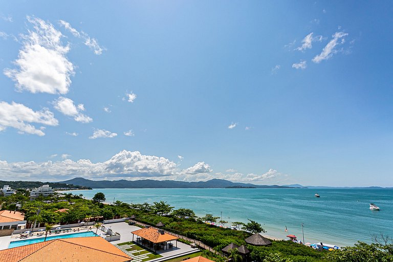 Studio com vista mar em resort na praia JBV433 Seazone