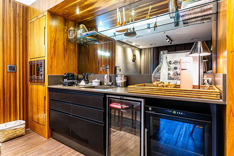 Estudio en Jurerê cobertura en resort de lujo ILC3503Seazone