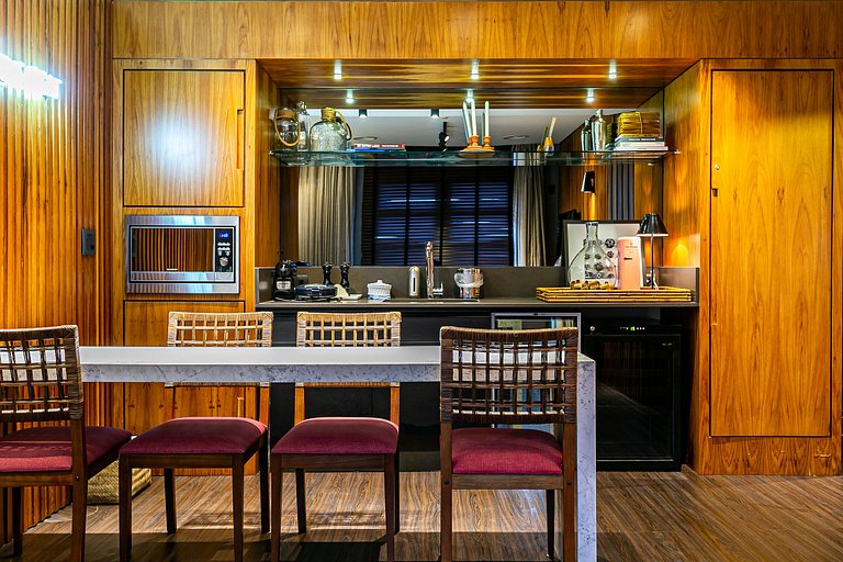 Estudio en Jurerê cobertura en resort de lujo ILC3503Seazone