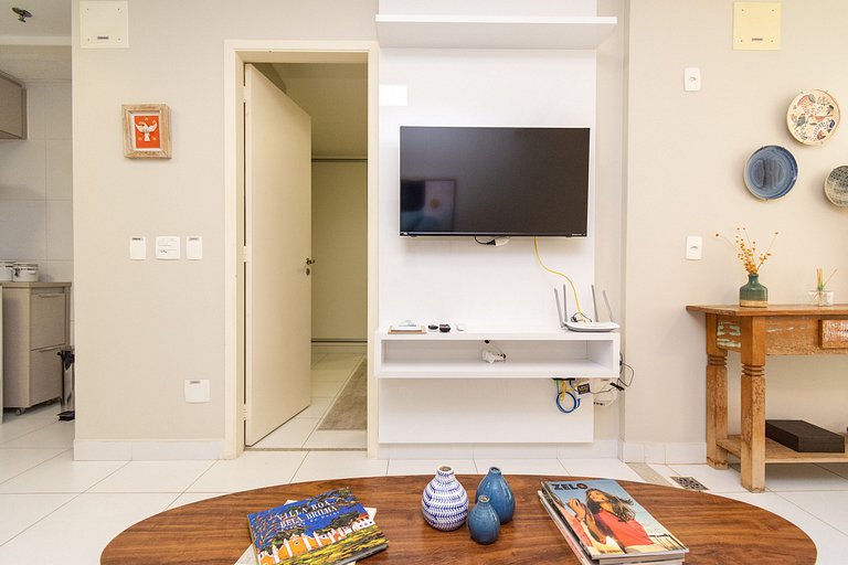 Apto 1Q em cond. completo - Jardim Goiás MBCA0407