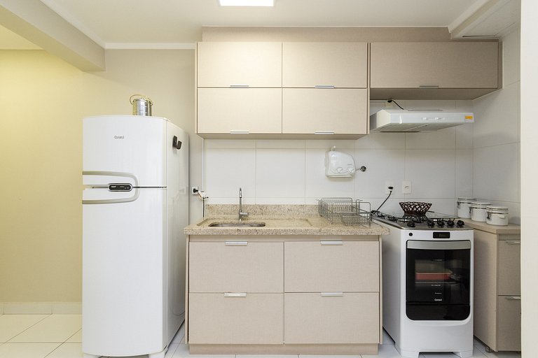 Apto 1Q em cond. completo - Jardim Goiás MBCA0407