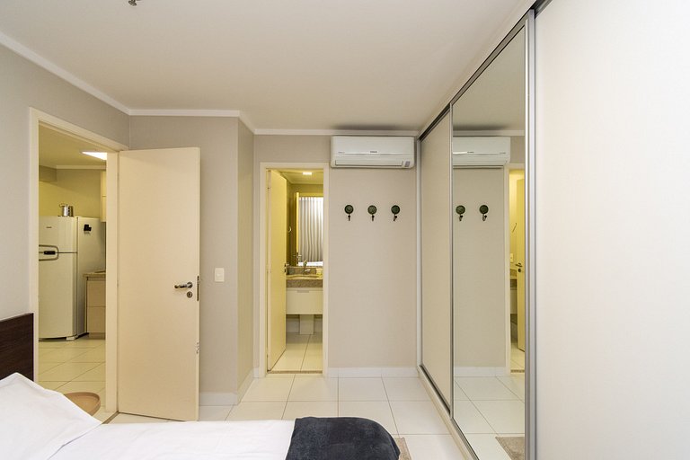 Apto 1Q em cond. completo - Jardim Goiás MBCA0407