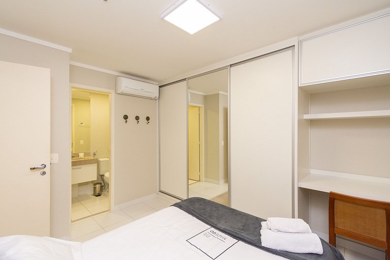 Depto 1H en cond. completo, Jardim Goiá - MBCA0407