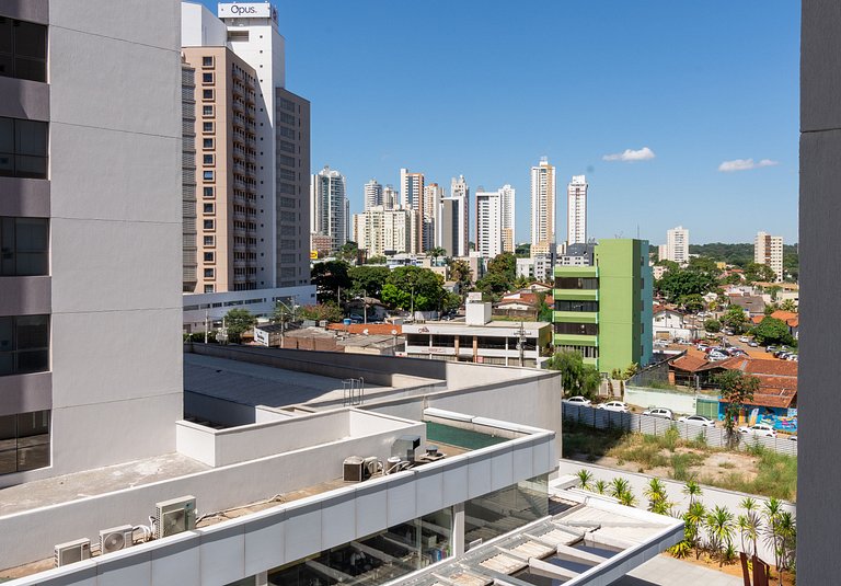 Depto 1H en cond. completo, Jardim Goiá - MBCA0407