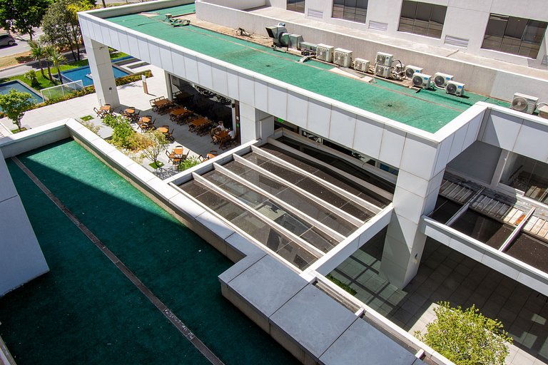 Depto 1H en cond. completo, Jardim Goiá - MBCA0407