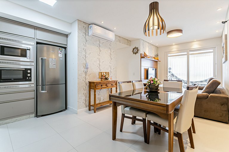 Apto nuevo c/ barbacoa a 350m de la playa RTG101